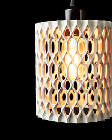 Oval Perf Pendant Light