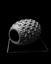 Cobble Scale Vase - 3D printed vase by Valence Objects
