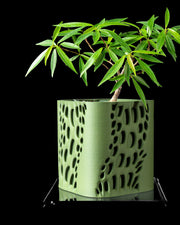 Dash Cut Planter - 3D printed planter by Valence Objects