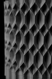 Diamond Mesh Planter - 3D printed planter by Valence Objects