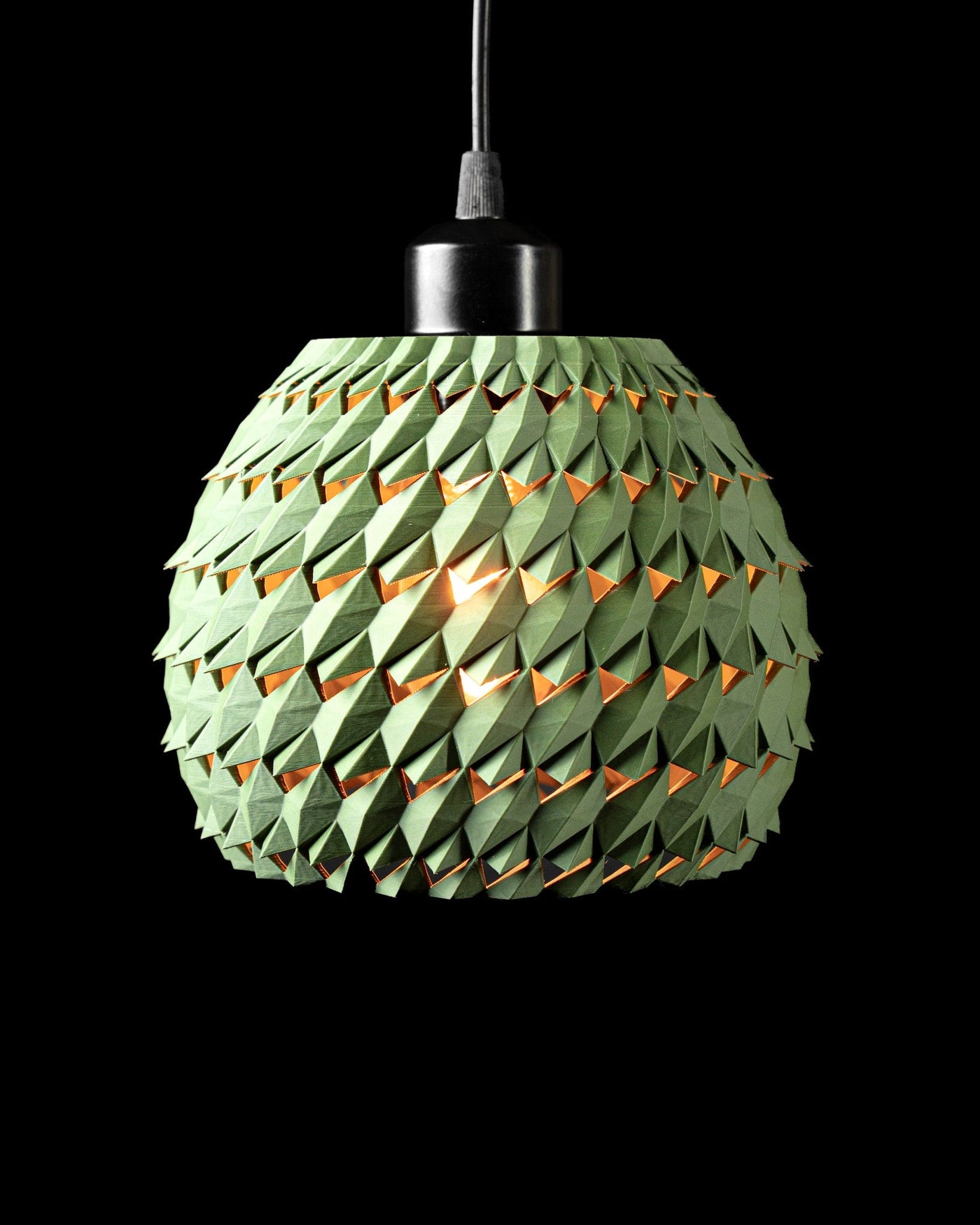 Scale Spike Pendant Light