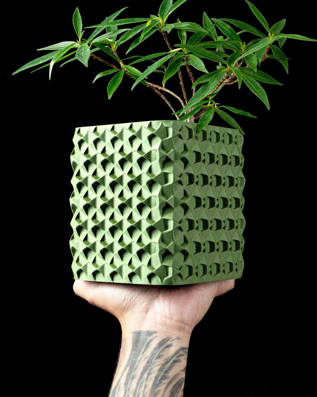 Studded Square Planter