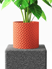 Micro Dimple Planter - 3D printed planter by Valence Objects