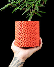 Micro Dimple Planter - 3D printed planter by Valence Objects