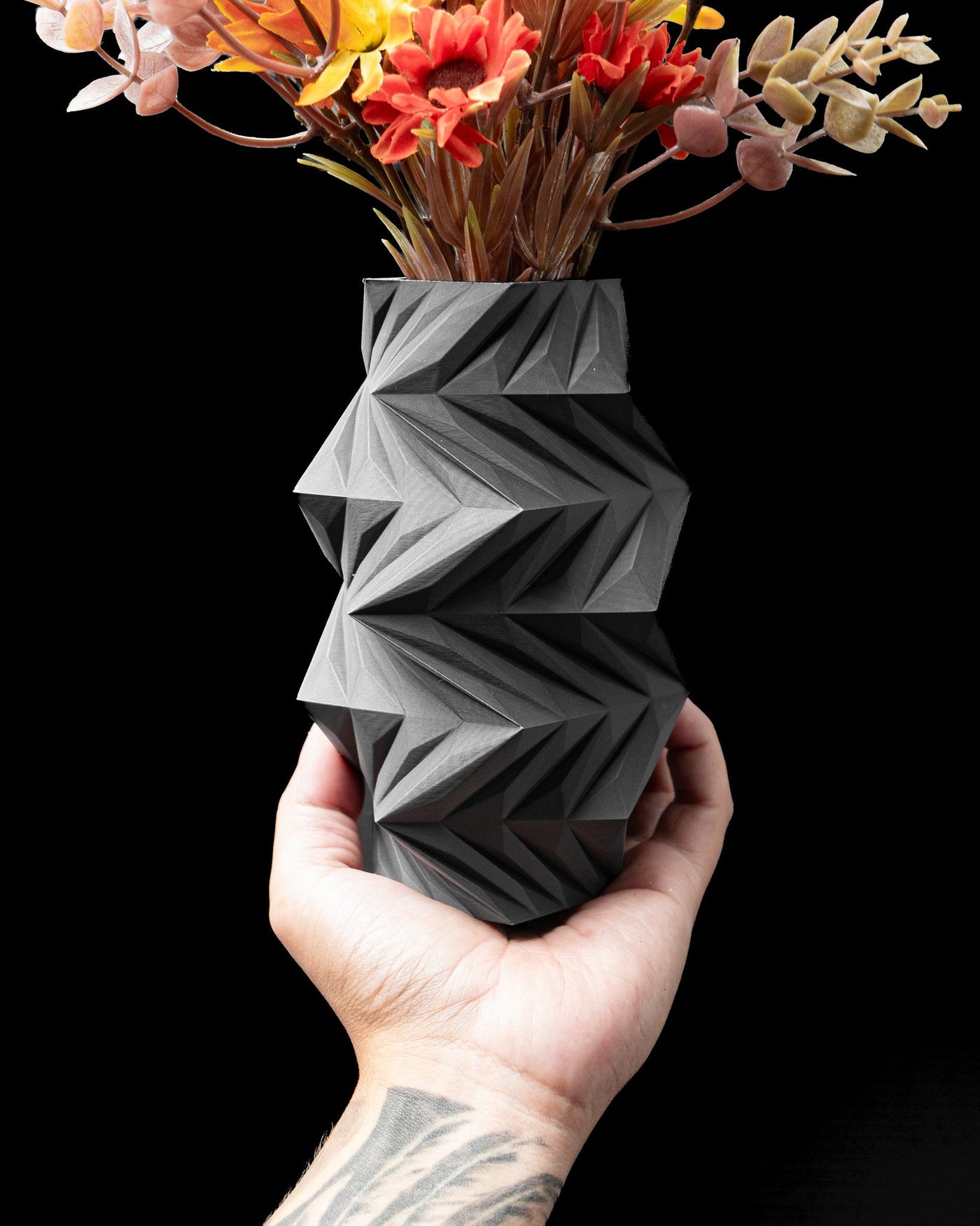 Origami Zigzag Vase