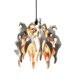 Flame Tendril Pendant Light
