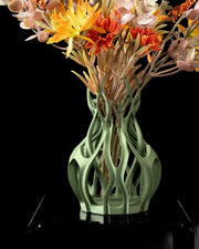 Drag Ribbon Vase - 3D printed vase by Valence Objects