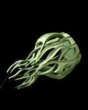 Drag Ribbon Vase - 3D printed vase by Valence Objects