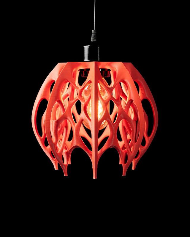 Flame Cage Pendant Light