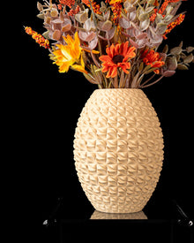 Scale Oval Vase