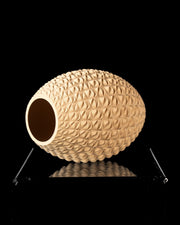 Scale Oval Vase - 3D printed vase by Valence Objects