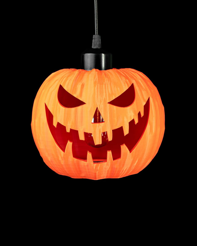 Pumpkin Lantern Pendant Light