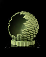 Teardrop Scale Planter - 3D printed planter by Valence Objects