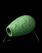 Leaf Scale Vase - 3D printed vase by Valence Objects