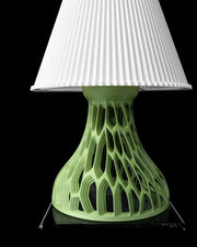 Lattice Cone Table Lamp - 3D printed table lamp by Valence Objects