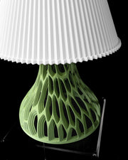 Lattice Cone Table Lamp - 3D printed table lamp by Valence Objects