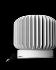 Rib Drum Planter - 3D printed planter by Valence Objects