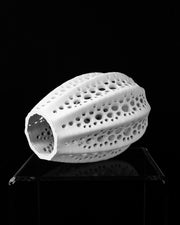Perf Tower Vase - 3D printed vase by Valence Objects