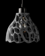 Cell Bell Pendant Light - 3D printed pendant light by Valence Objects