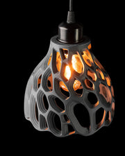 Cell Bell Pendant Light - 3D printed pendant light by Valence Objects