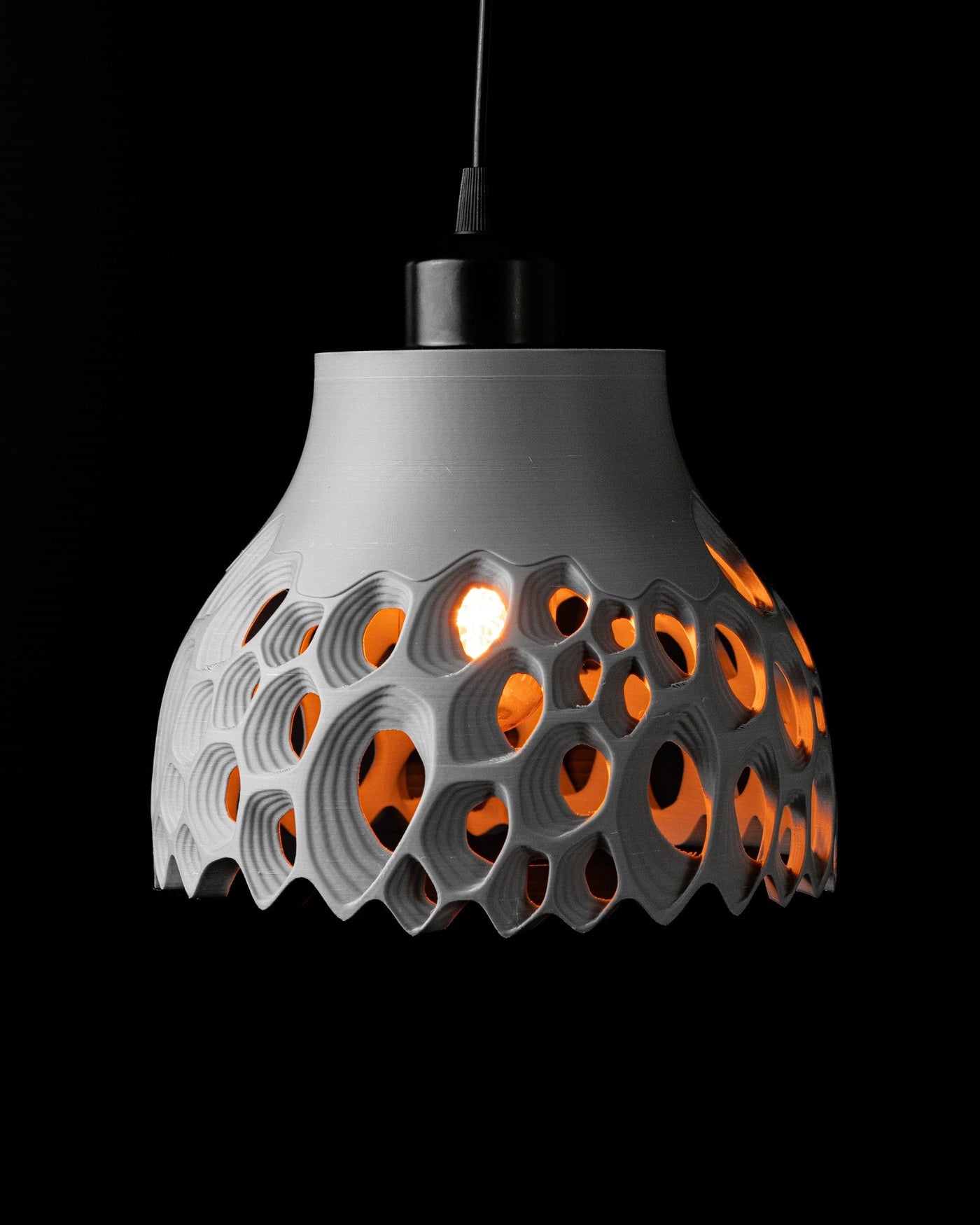 Scallop Cell Pendant Light