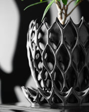 Arcade Lattice Planter - 3D printed planter by Valence Objects