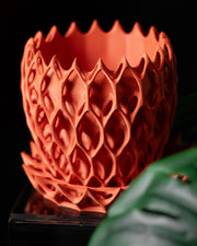 Arcade Lattice Planter - 3D printed planter by Valence Objects
