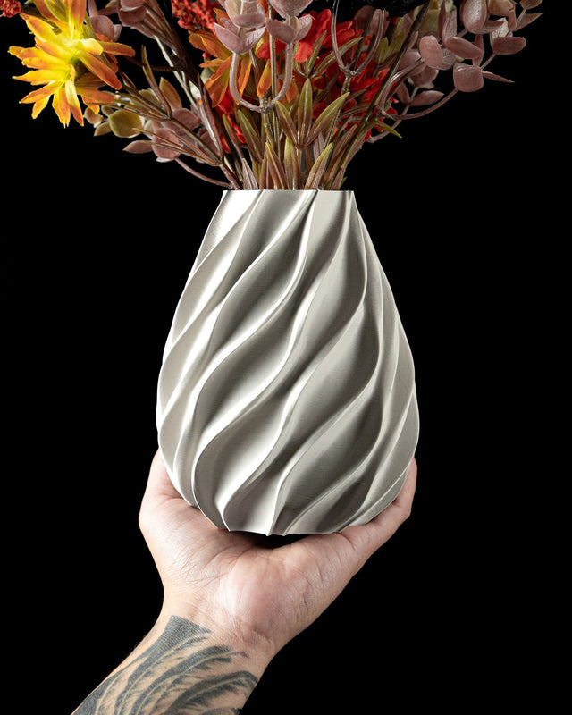 Swirl Twist Vase