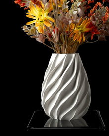 Swirl Twist Vase