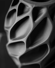 Exo Drop Vase - 3D printed vase by Valence Objects