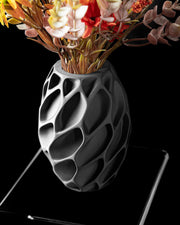Exo Drop Vase - 3D printed vase by Valence Objects