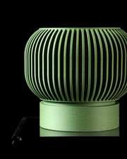 Rib Bowl Planter - 3D printed planter by Valence Objects
