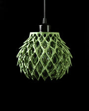 Pinecone Pendant Light - 3D printed pendant light by Valence Objects