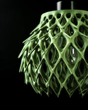 Pinecone Pendant Light - 3D printed pendant light by Valence Objects