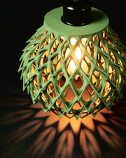 Pinecone Pendant Light - 3D printed pendant light by Valence Objects