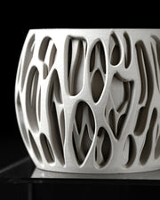 Drip Lattice Planter - 3D printed planter by Valence Objects