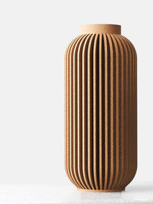 Tall Rib Bottle Vase