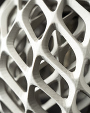 Diamond Weave Pendant Light - 3D printed pendant light by Valence Objects