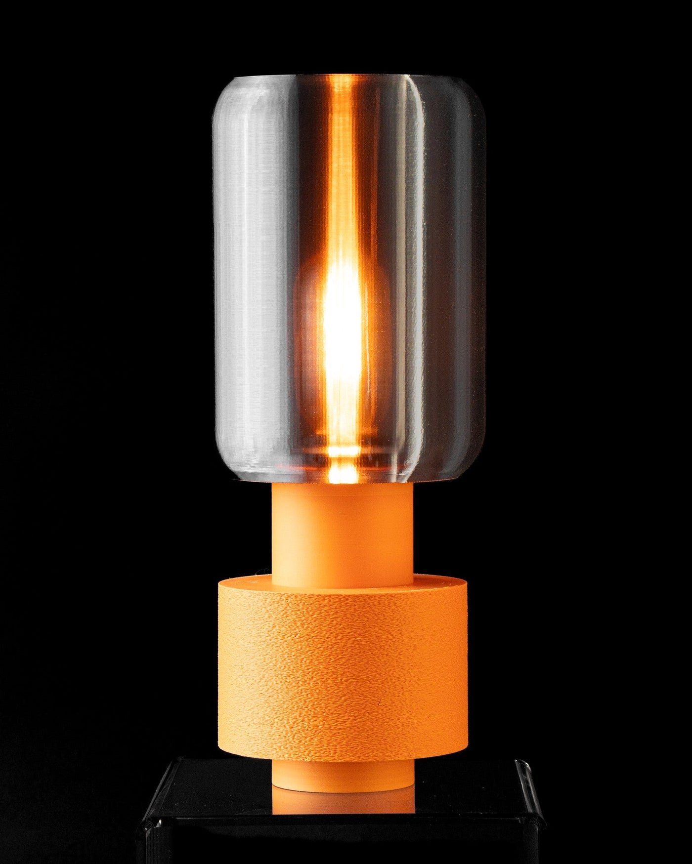 Glass Tube Table Lamp