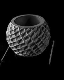 Faceted Orb Planter