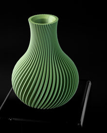 Pleated Bulb Vase