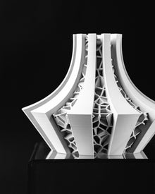 Voronoi Panel Vase