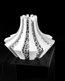 Voronoi Panel Vase