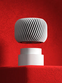 Fluted Pedestal Planter