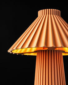 Flare Pleat Table Lamp