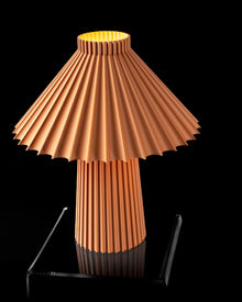 Flare Pleat Table Lamp