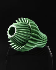 Petal Blade Vase - 3D printed vase by Valence Objects