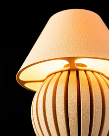Slat Base Table Lamp
