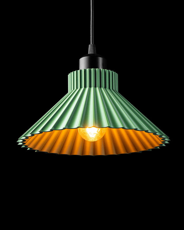 Pleat Skirt Pendant Light