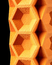 Hex Tile Vase - 3D printed vase by Valence Objects